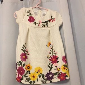 Flowered spring dress